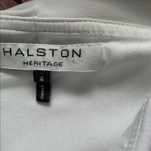 HALSTON Heritage White Jumpsuit Romper - Holidays / Special occasions - Picture 6 of 8